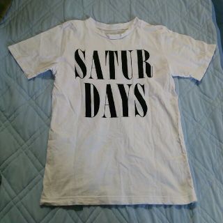 サタデーズサーフニューヨークシティー(SATURDAYS SURF NYC)のサタデーズTシャツ美品XS(Tシャツ/カットソー(半袖/袖なし))