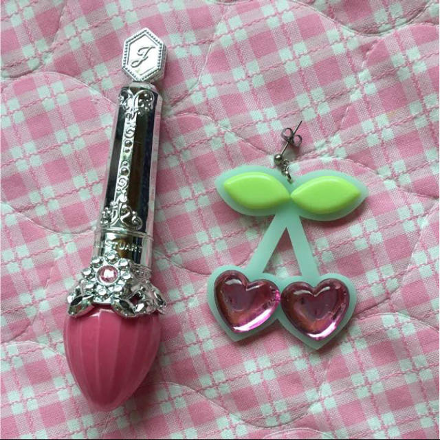 Candy Stripper(キャンディーストリッパー)のcandystripper チェリーピアス レディースのアクセサリー(ピアス)の商品写真