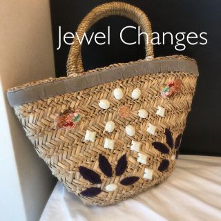 ジュエルチェンジズ(Jewel Changes)の値下げ＊Velnica × Jewel Changes ビジューカゴバック(かごバッグ/ストローバッグ)