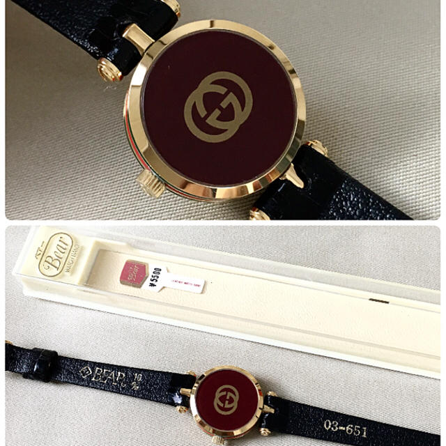 Gucci(グッチ)の美品✨電池交換、ベルト交換、クリーニング済み！GUCCI グッチ 時計 シェリー レディースのファッション小物(腕時計)の商品写真