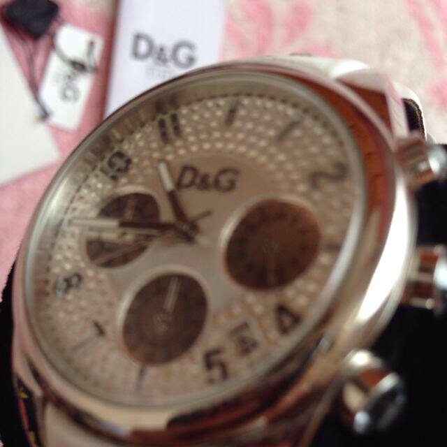 DOLCE&GABBANA(ドルチェアンドガッバーナ)のD&G腕時計 レディースのファッション小物(腕時計)の商品写真