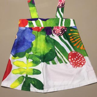 マリメッコ(marimekko)のmozuku様専用 マリメッコ★marimekko  カラフルフラワートップス(タンクトップ)