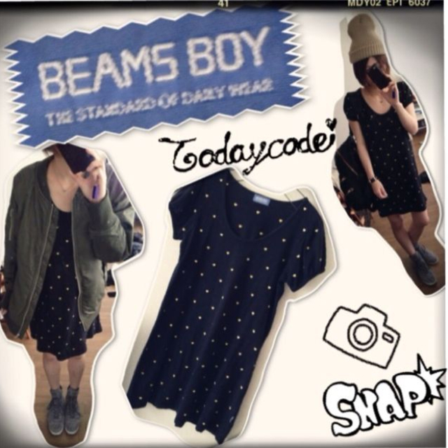 BEAMS BOY(ビームスボーイ)ののーまる。様7月1日までお取り置き レディースのワンピース(ミニワンピース)の商品写真