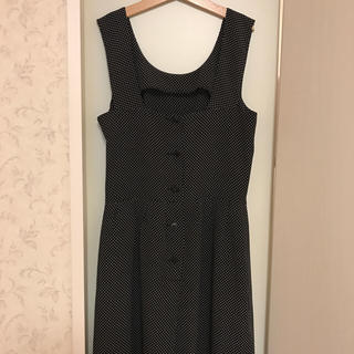 アニエスベー(agnes b.)のagnies b. dot onepiece.(ひざ丈ワンピース)