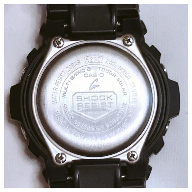 G-SHOCK(ジーショック)の☆G-SHOCK デジタル腕時計 AWG-M100A メンズの時計(腕時計(デジタル))の商品写真