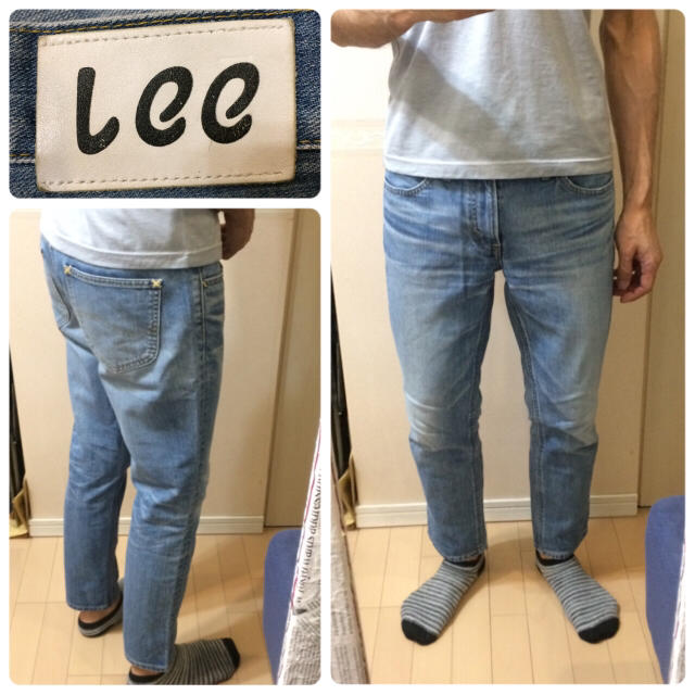 Lee(リー)の【売約済】他の方は購入しないでください！Leeクロップド メンズのパンツ(デニム/ジーンズ)の商品写真