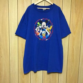 ディズニー(Disney)のUSA古着 BIGTシャツ（XL）ミッキー(Tシャツ/カットソー(半袖/袖なし))