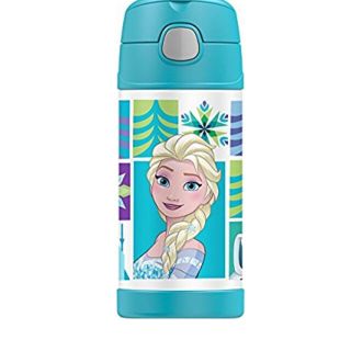 サーモス(THERMOS)の日本未入荷❤️サーモス ストローボトル アナ雪 エルサ F401 魔法瓶 ♪(水筒)