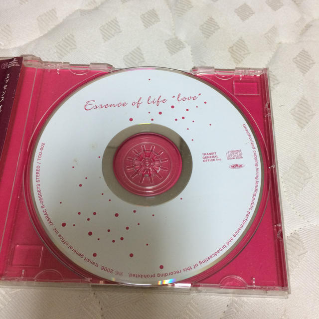essenced OF LIFE LOVE CD  エンタメ/ホビーのCD(ヒーリング/ニューエイジ)の商品写真