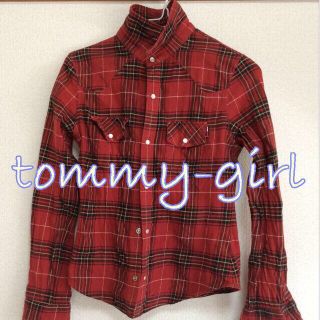 トミーガール(tommy girl)の＊チェックシャツ＊(カットソー(長袖/七分))