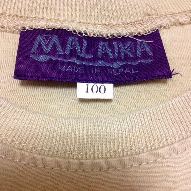 MALAIKA(マライカ)のMALAIKAエスニックTシャツ100 キッズ/ベビー/マタニティのキッズ服男の子用(90cm~)(その他)の商品写真