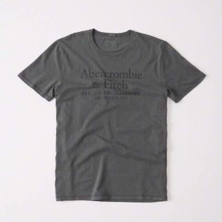 アバクロンビーアンドフィッチ(Abercrombie&Fitch)のきーこ様専用♪新品未使用タグ付き★アバクロメンズ特殊製品染め半袖プリントT  L(Tシャツ/カットソー(半袖/袖なし))