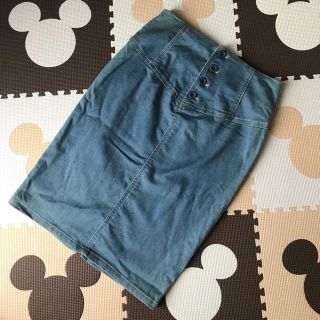 ダブルクローゼット(w closet)の【yuri様 専用】ダブルクローゼット＊ハイウエストデニムスカート(ひざ丈スカート)