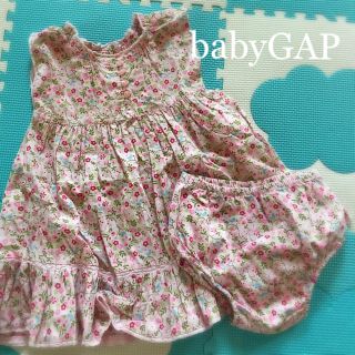 ベビーギャップ(babyGAP)の再値下げ＊babygap 70 花柄ワンピース(ワンピース)