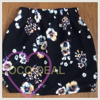 ココディール(COCO DEAL)のCOCO DEAL♡花柄タイトスカート(ミニスカート)