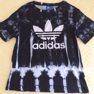 アディダス(adidas)のadidas Tシャツ 黒 メンズL(Tシャツ/カットソー(半袖/袖なし))