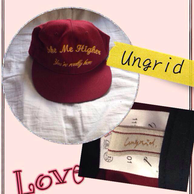 Ungrid(アングリッド)のキャップ/アングリッド レディースの帽子(キャップ)の商品写真