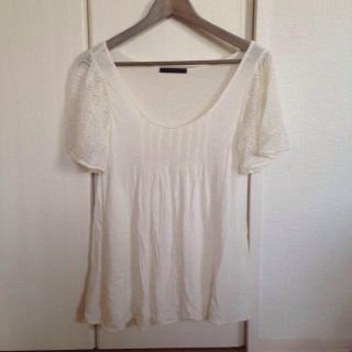 マウジー(moussy)のmoussy レース トップス(Tシャツ(半袖/袖なし))