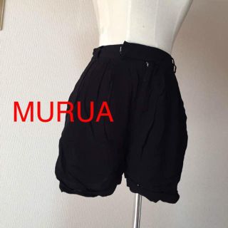 ムルーア(MURUA)の美品シフォンショートパンツ(ショートパンツ)