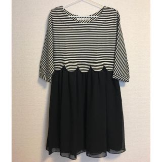 ドットアンドストライプスチャイルドウーマン(Dot&Stripes CHILDWOMAN)のワンピース(ひざ丈ワンピース)