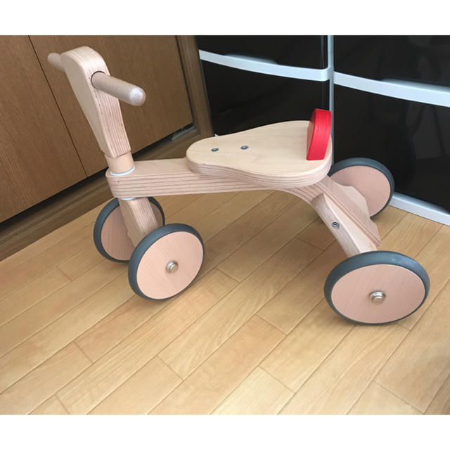 木製 三輪車