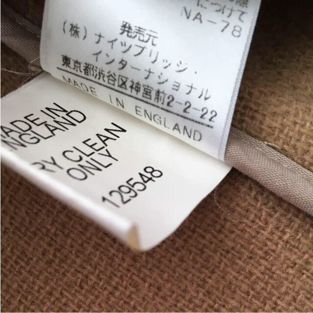 OLD ENGLAND - 極美品☆田丸麻紀愛用☆オールドイングランド キャメル