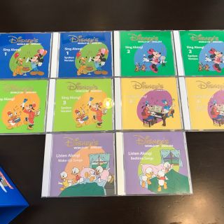 ディズニー(Disney)の〜シェルティ様専用〜 DWE 美品 ディズニー英語システム シングアロングCD(キッズ/ファミリー)