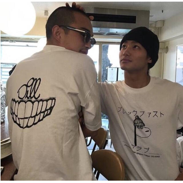 break fast club supreme 野村周平 着用 ネイビー L break fast club supreme 野村周平 着用 ネイビー L