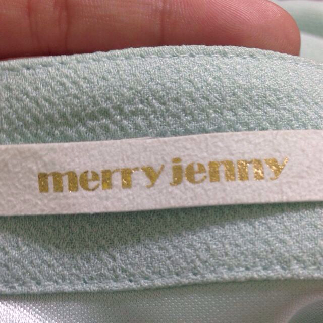 merry jenny(メリージェニー)のパステルグリーンのワンピース レディースのワンピース(ミニワンピース)の商品写真