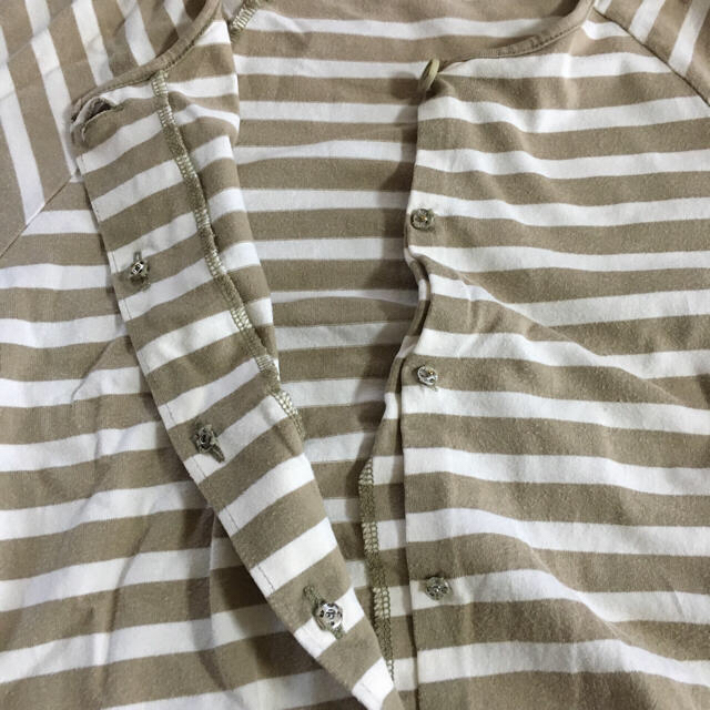 ベルメゾン(ベルメゾン)のマタニティ 授乳 パジャマ 半袖 2枚セット キッズ/ベビー/マタニティのマタニティ(マタニティパジャマ)の商品写真
