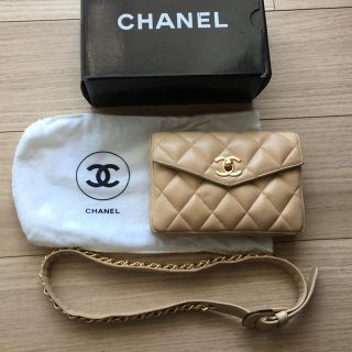 CHANEL シャネル　マトラッセ　ウエストポーチ　ヴィンテージ