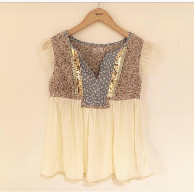 flower bloom garden top ♡ ♡