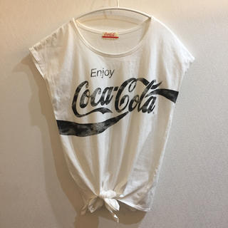 コカコーラ(コカ・コーラ)のCoca'Cola ノースリーブTシャツ(Tシャツ(半袖/袖なし))
