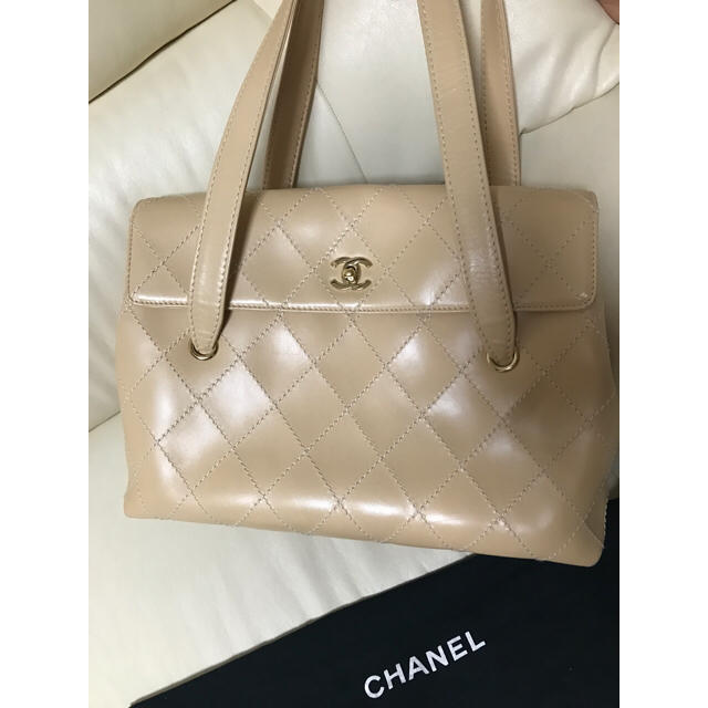 CHANEL ワイドステッチ ショルダー