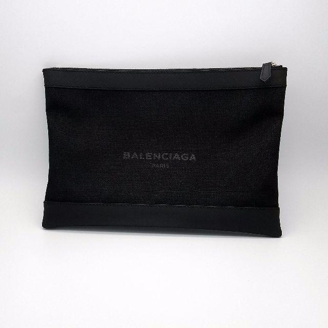 超特価在庫 Balenciaga - 正規 バレンシアガ ネイビークリップ L