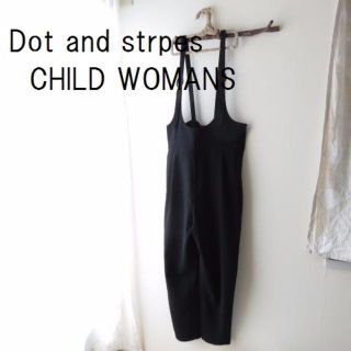 ドットアンドストライプスチャイルドウーマン(Dot&Stripes CHILDWOMAN)のDot and Stripes CHILD WOMAN チャイルドウーマン(サロペット/オーバーオール)