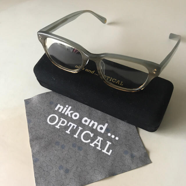 niko and...(ニコアンド)のnico and…OPTICALメガネ×JINS  美品 レディースのファッション小物(サングラス/メガネ)の商品写真