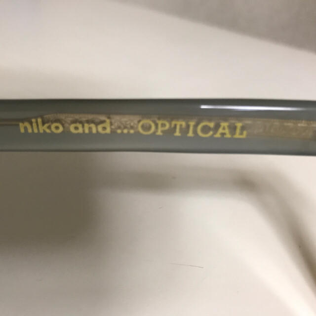 niko and...(ニコアンド)のnico and…OPTICALメガネ×JINS  美品 レディースのファッション小物(サングラス/メガネ)の商品写真