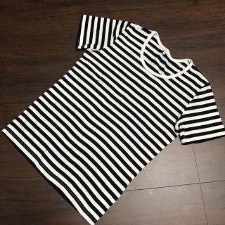 ムジルシリョウヒン(MUJI (無印良品))のMUJI（無印良品）☆ボーダーTシャツ(Tシャツ(半袖/袖なし))