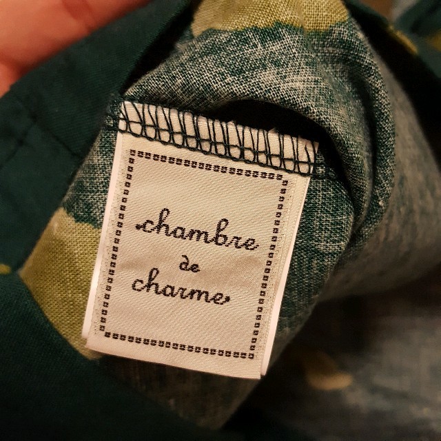 新品☆chambre de charme　
ドット柄ブラウス