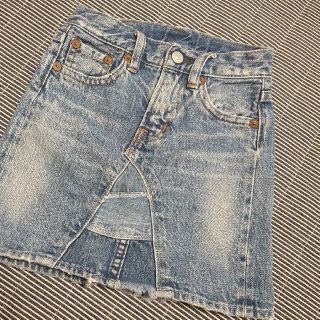 デニムダンガリー(DENIM DUNGAREE)のデニム&ダンガリー　usedデニムスカート size2(スカート)