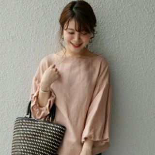 シップスフォーウィメン(SHIPS for women)のみーちゃん様専用 シップス リネンギャザースリーブブラウス イエナ  (シャツ/ブラウス(長袖/七分))