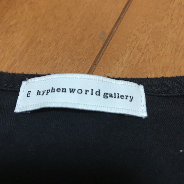 E hyphen world gallery(イーハイフンワールドギャラリー)のE hyphen world gallery  タンクトップ レディースのトップス(タンクトップ)の商品写真