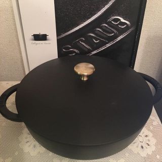 ストウブ(STAUB)の【専用】使用回数10回未満☆ニタベイユソテーパン24cm(鍋/フライパン)