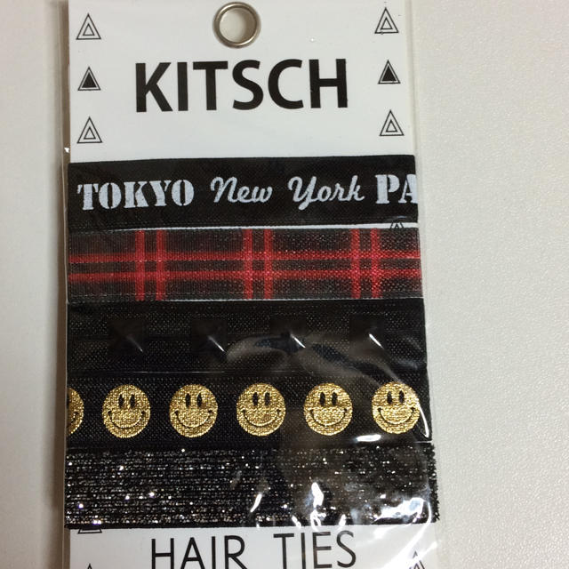 KITSCH(キッチュ)のKitsch ヘアゴム ヘアタイ キッチュ④ レディースのヘアアクセサリー(ヘアゴム/シュシュ)の商品写真