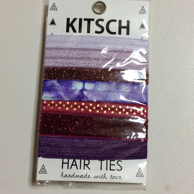 KITSCH(キッチュ)のKitsch ヘアゴム ヘアタイ キッチュ⑤ レディースのヘアアクセサリー(ヘアゴム/シュシュ)の商品写真