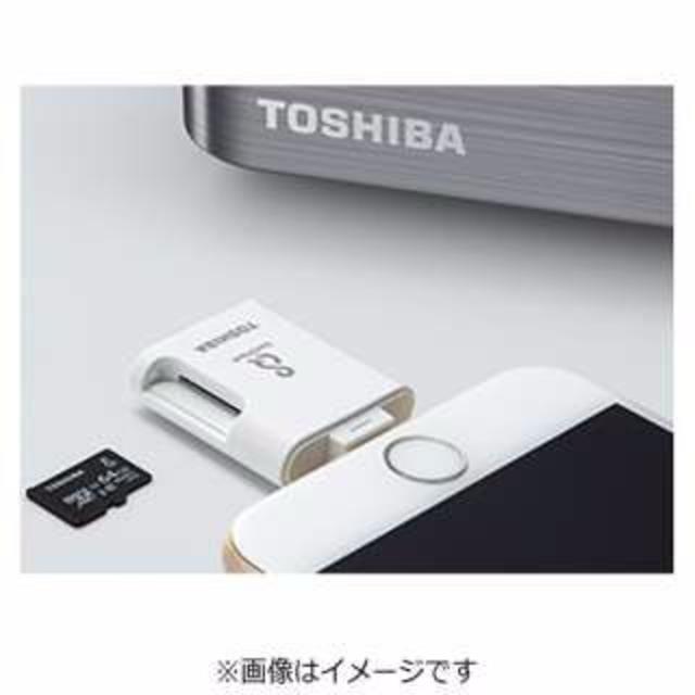 東芝(トウシバ)のiPhoneのデータSDカードにmicroSDHCメモリカード32GB スマホ/家電/カメラのスマホアクセサリー(その他)の商品写真