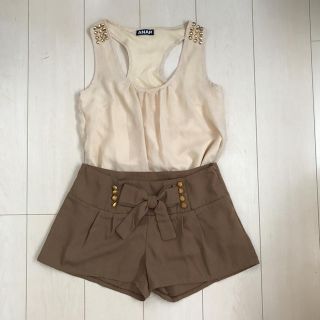 アナップ(ANAP)のセット販売✳︎アナップミニワンピ✳︎ショートパンツ(ミニワンピース)