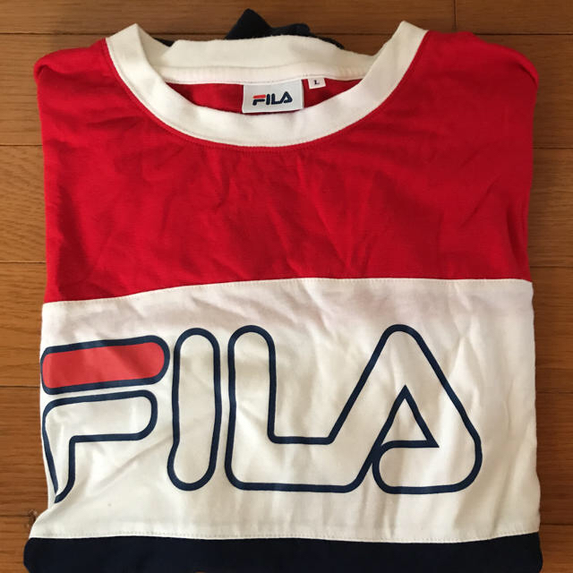 FILA(フィラ)のFILA長袖Tシャツ／L レディースのトップス(Tシャツ(長袖/七分))の商品写真