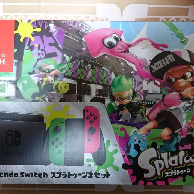 定番人気! 【新品未開封】ニンテンドースイッチ スプラトゥーン2セット 本体同梱版 家庭用ゲーム機本体 定番人気! 【新品未開封】ニンテンドースイッチ スプラトゥーン2セット 本体同梱版 家庭用ゲーム機本体